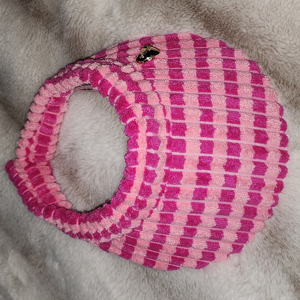 NWOT Juicy Couture Pink Sun Hat Visor